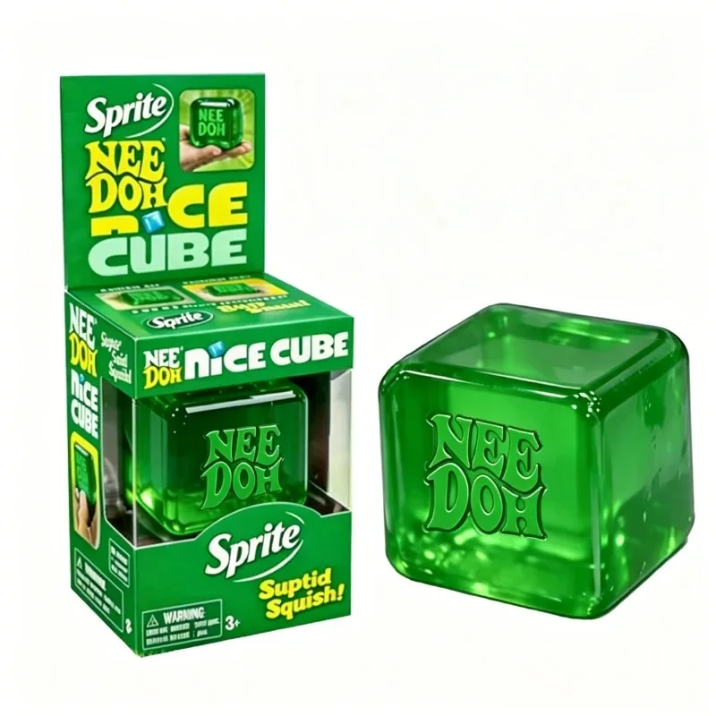 Nee doh Squeeze Blind Box Gift Supplies sensory toy, pinch and pressure reducing cube, squeeze able Fidget pressure reducing