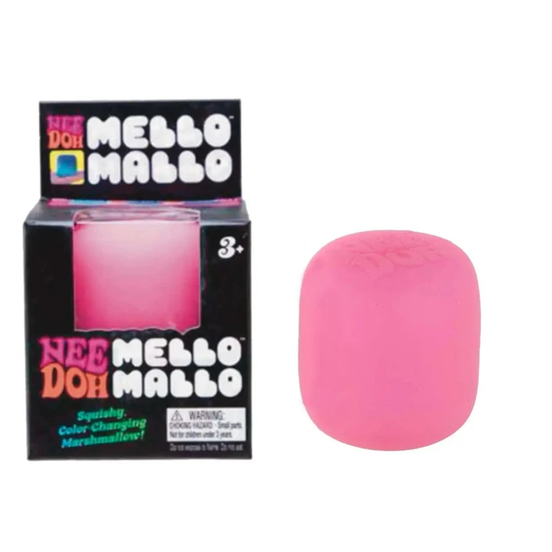 Nee doh Squeeze Blind Box Gift Supplies sensory toy, pinch and pressure reducing cube, squeeze able Fidget pressure reducing