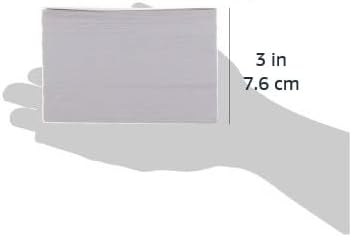 Amazon Basics Heavy Weight Ruled Index Cards for Studying and Note Taking, White, 3" x 5", 300 Count (Pack of 3)
