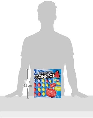 Hasbro Gaming Connect 4 Classic Grid, 4 in a Row Game, Strategy Board Games for Kids, 2 Players for Family and Kids, Easter Gifts for Boys and Girls, Ages 6+