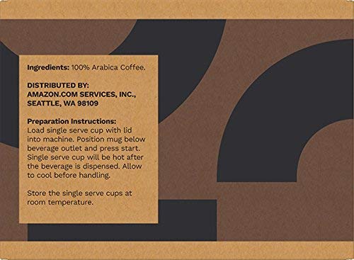 Solimo Dark Roast Coffee Pods, Compatible with Keurig 2.0 K-Cup Brewers 100 Count(Pack of 1)