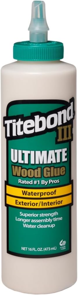 Titebond III Ultimate Wood Glue, 16-Ounces