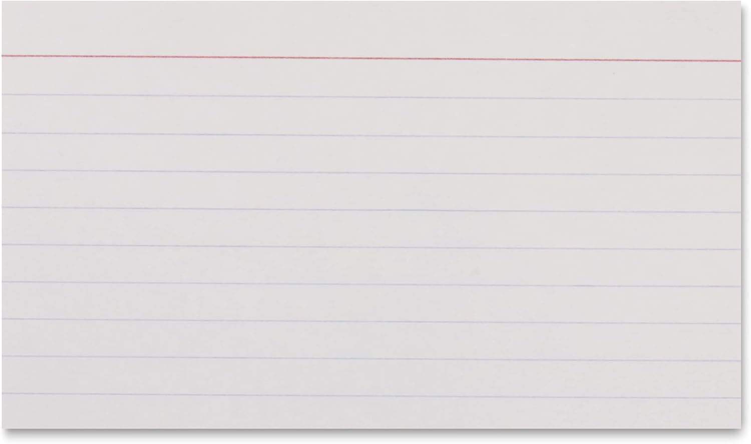 Amazon Basics Heavy Weight Ruled Index Cards for Studying and Note Taking, White, 3" x 5", 300 Count (Pack of 3)
