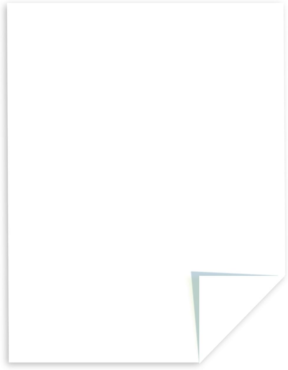 Astrobrights/Neenah Bright White Cardstock, 8.5" x 11", 65 lb/176 gsm, White, 75 Sheets (90905-02) - Packaging May Vary