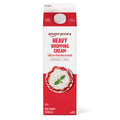Amazon Grocery, Heavy Whipping Cream, Ultra-Pasteurized, 32 Fl Oz