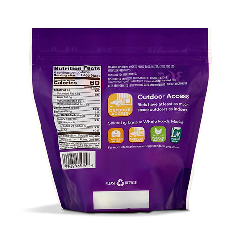 365 by Whole Foods Market, Hard Cooked Medium Grade A Eggs, 6 ct
