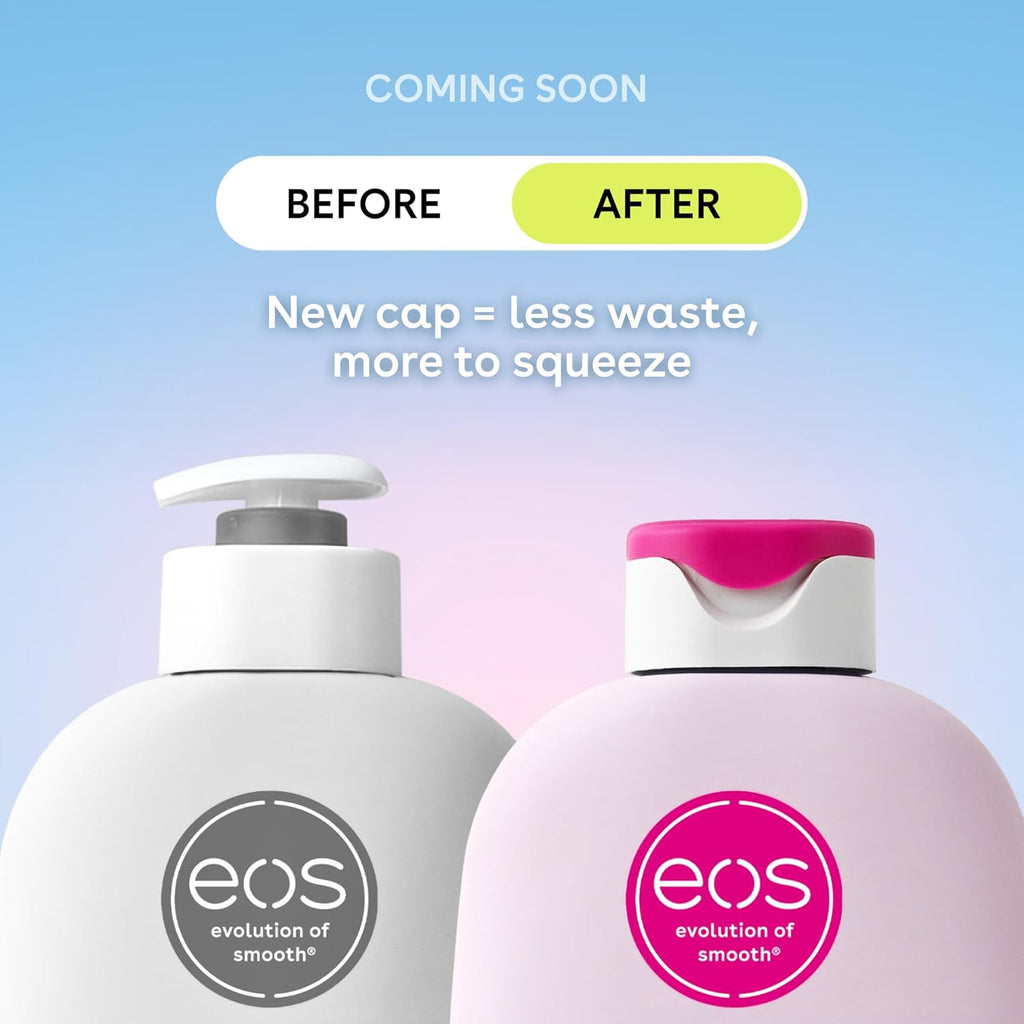 eos Shea Better Body Lotion, Fresh & Cozy, 24-Hour Moisture Skin Care, Lightweight & Non-Greasy, Natural Shea, Vegan, 16 fl oz
