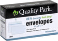Quality Park #6 3/4 Self-Seal Security Envelopes, Security Tint and Pattern, Redi-Strip Closure, 24-lb White Wove, 3-5/8 x 6-1/2, 100/Box (QUA10417)