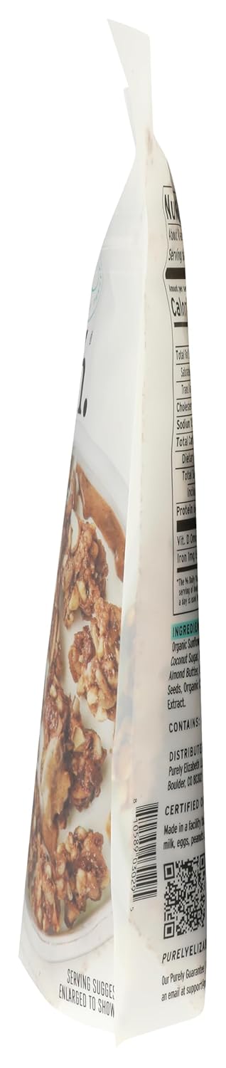 Purely Elizabeth, Granola Vanilla Almond Butter MCT Grain Free, 8 Ounce