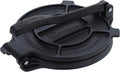 Victoria 8 Inches Cast Iron Tortilla Press, Roti Maker and Tortilladora, Pataconera Seasoned with Flaxseed Oil, Made in Colombia, Traditional Style, Black