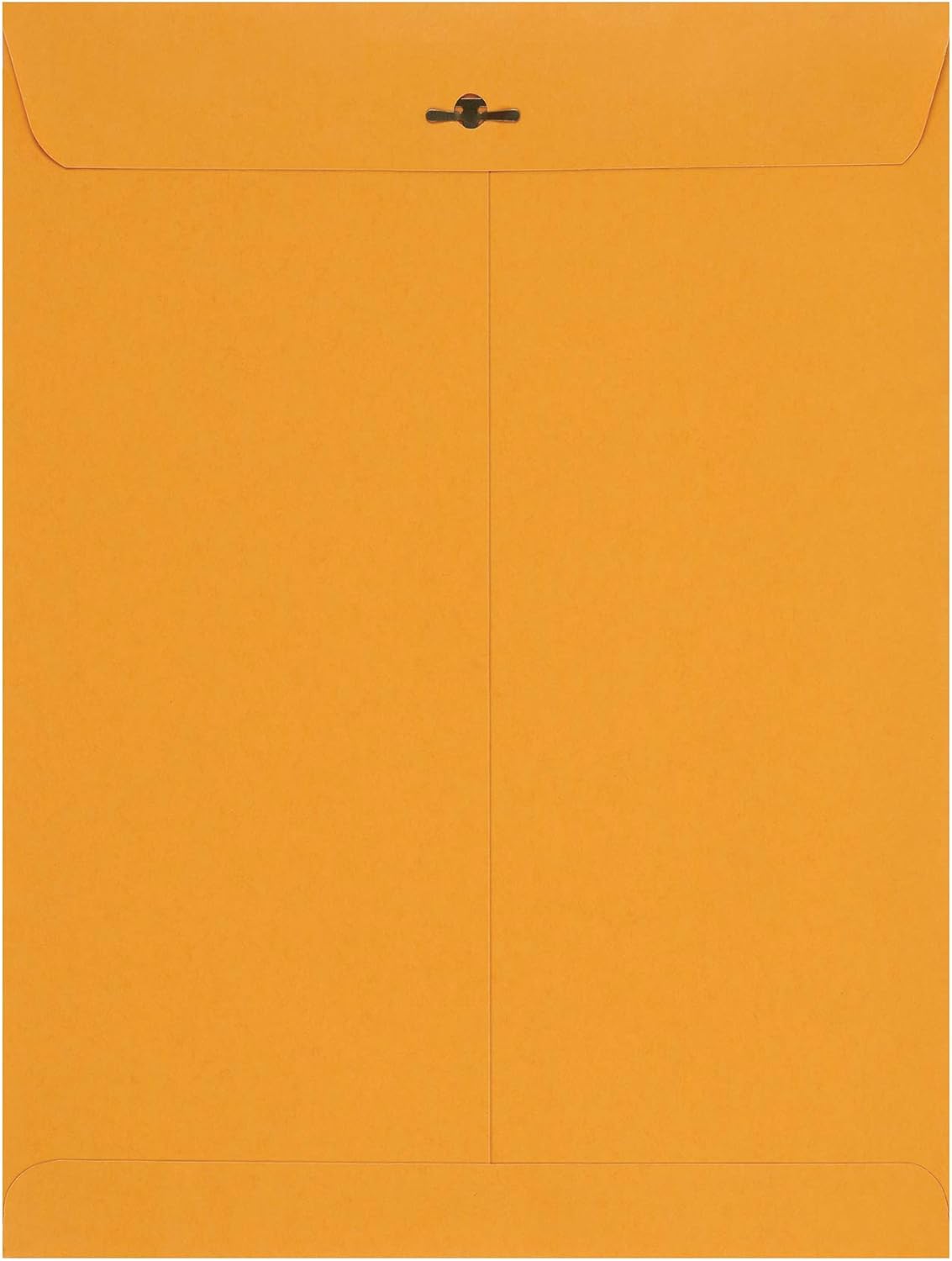 Amazon Basics Clasp Kraft Envelopes for Documents, Gummed Mailing Envelope, 9" x 12", 100-Pack