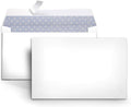 Amazon Basics #6 3/4 Security-Tinted Self-Seal Envelopes for Home & Office, White, 100-Pack