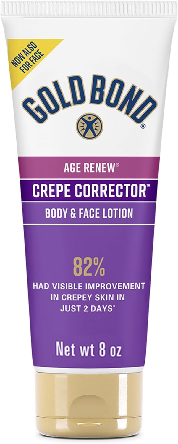 Gold Bond Age Renew Crepe Corrector Body Lotion, Replenishing & Smoothing Formula, Gold Bond Crepe Corrector Body Lotion, 8 oz