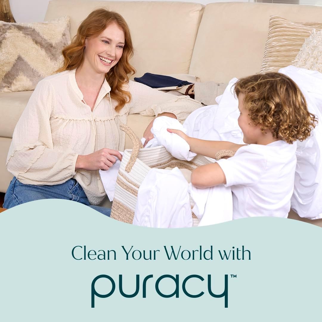 Puracy Stain Remover, Travel and Laundry Stain Cleaner for Clothes, Baby Essentials, Kids Stains, Oil and Fabric Spot Cleaner (Stain Remover Spray, 12 fl oz)