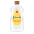 Johnson's Baby Oil, Mineral Oil Enriched with Shea & Cocoa Butter to Prevent Moisture Loss, Hypoallergenic, 20 fl. oz
