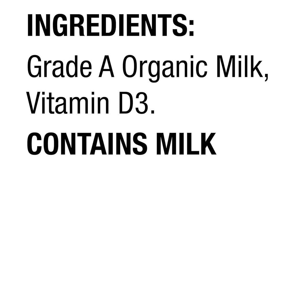 Horizon Organic Shelf Stable Whole Milk Boxes, Pack of 18 - 8g Protein per Serving