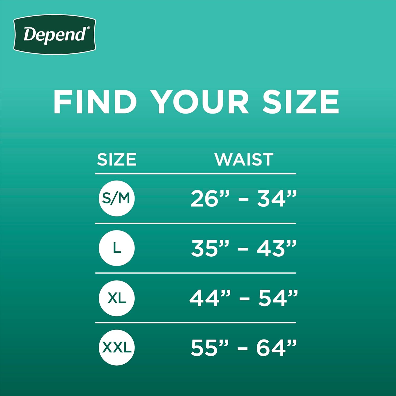 Depend Fresh Protection Adult Diapers, Incontinence Underwear for Men, Disposable, Maximum, Large, Grey, 72 Count (2 Packs of 36), Packaging May Vary