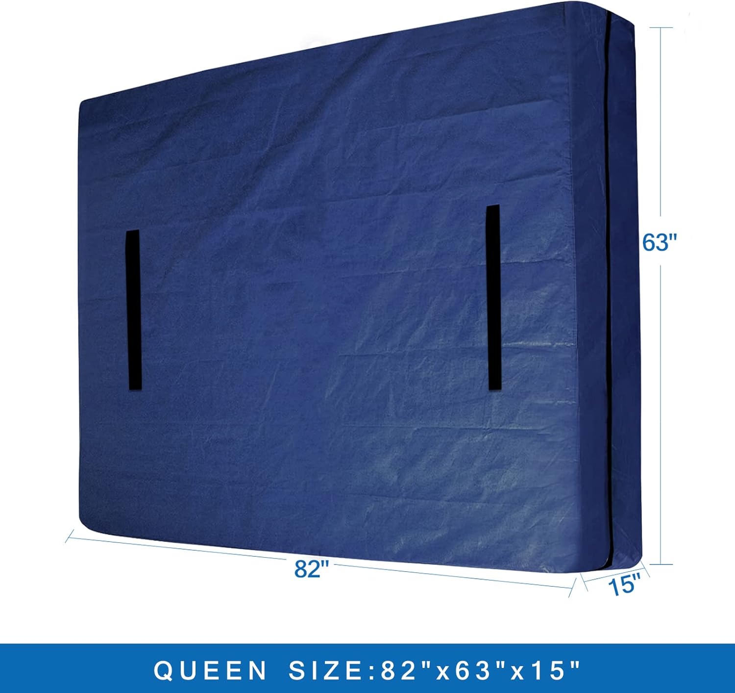 Mattress Bags for Moving and Storage Queen Size, Waterproof Mattress Cover for Moving with Heavy Duty Handles, Strong Zipper, Reusable Mattress Storage Bag, Moving Supplies & Moving Bags