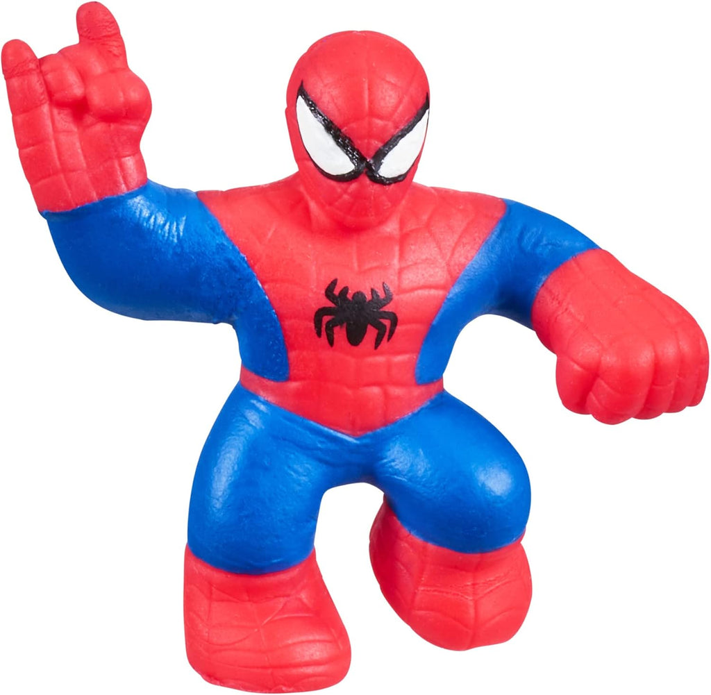 Heroes of Goo Jit Zu Marvel Mega Mini 6 Pack - Superhero Toys, Squishy, Stretchy, Gooey Mini Heroes - Ironman, Spider-Man, Captain America, Miles Morales, Hulk and Black Panther