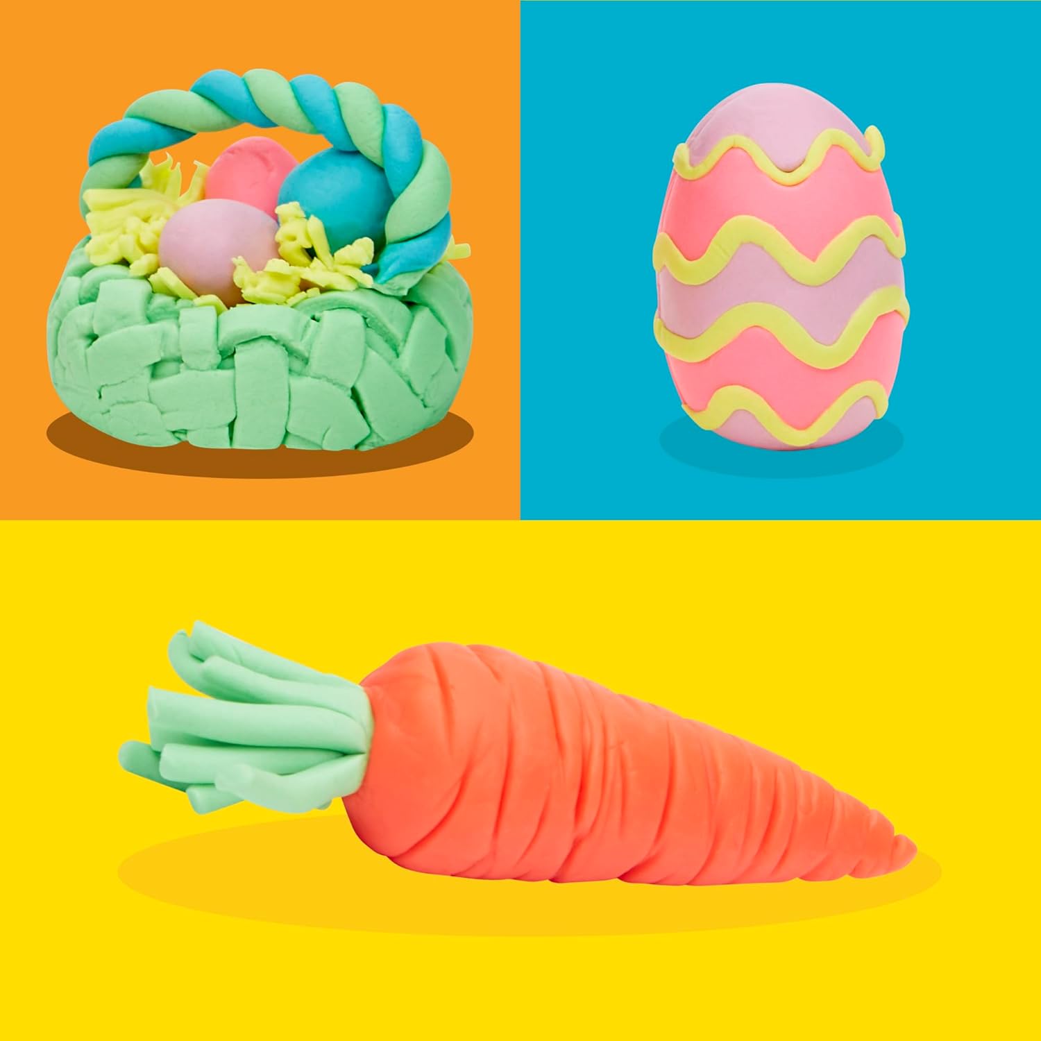 Play-Doh Eggs 24-Pack, Dinosaur & Dragon Egg Hunt Toys, Modeling Compound for Birthday Gifts & Party Favors, Easter Basket Stuffers, Kids Ages 2 and Up (Amazon Exclusive)