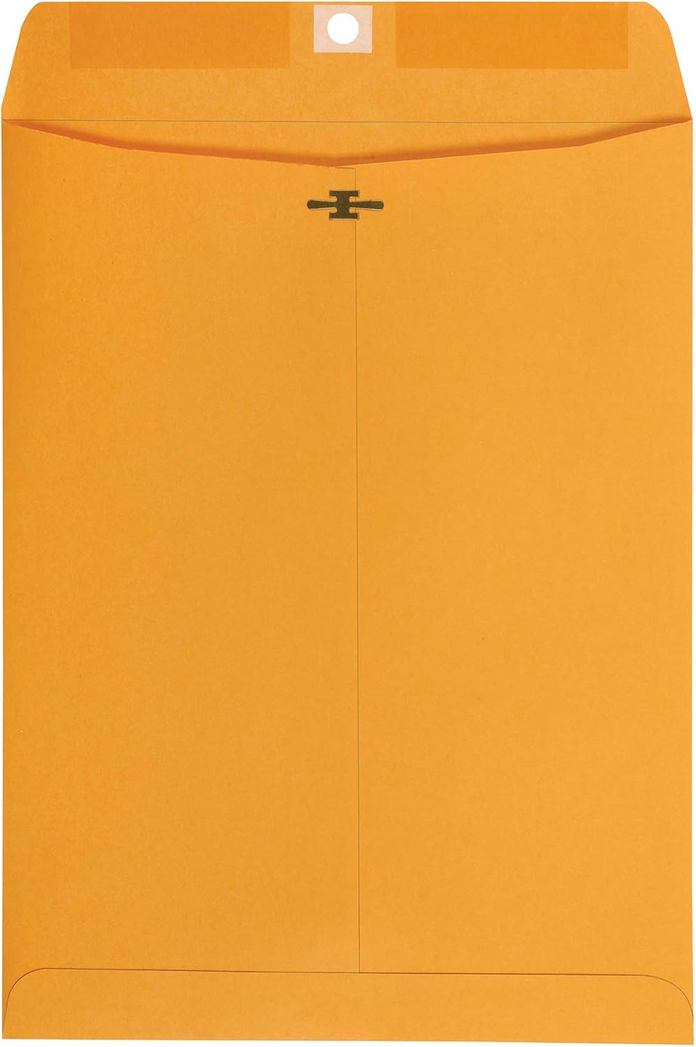 Amazon Basics Clasp Kraft Envelopes for Documents, Gummed Mailing Envelope, 9" x 12", 100-Pack