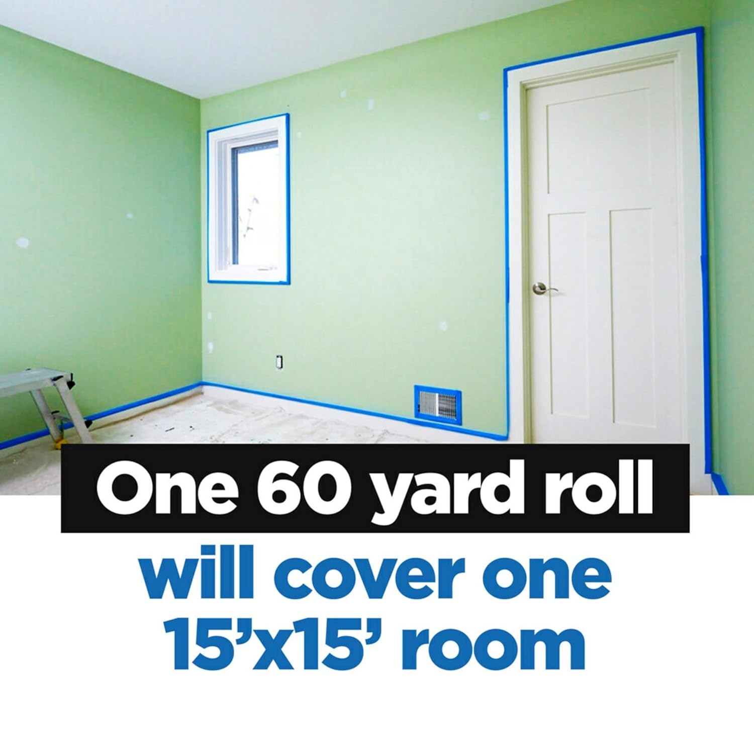 ScotchBlue Original Multi-Surface Painters Tape, 2 Inch Wide (1.88 in. x 60 Yds), 3 Rolls, Blue Paint Tape Protects and Removes Easily, Masking Tape for Indoor and Outdoor Use (2090-48EP3)
