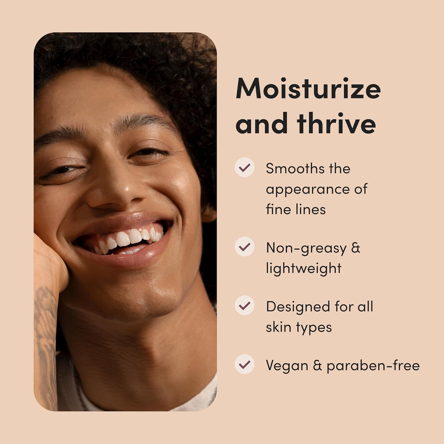 hims Everyday Moisturizer - Hydrating & Non-Greasy Face Cream - Morning Moisturizer for Healthy Skin - For Every Skin Type - Vegan & Paraben-Free - 1 Fl Oz