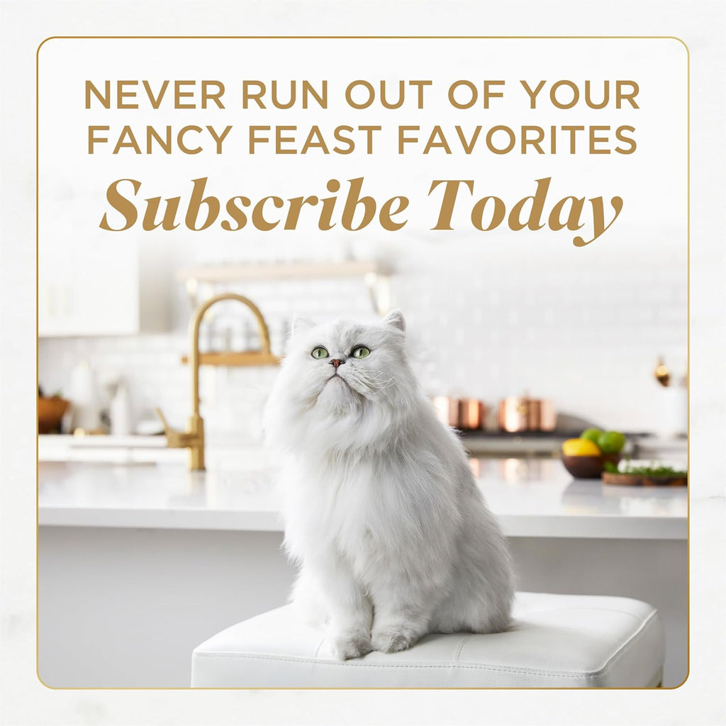 Purina Fancy Feast Gourmet Wet Cat Food Variety Pack, Petites Gravy Collection, break-apart tubs, 48 servings - (Pack of 24) 2.8 oz. Tubs