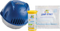 FROG @Ease Floating System for Hot Tubs - Quick & Easy Self-Regulating Hot Tub Sanitizer - Hot Tub Maintenance System with Sanitizing Minerals & SmartChlor Technology