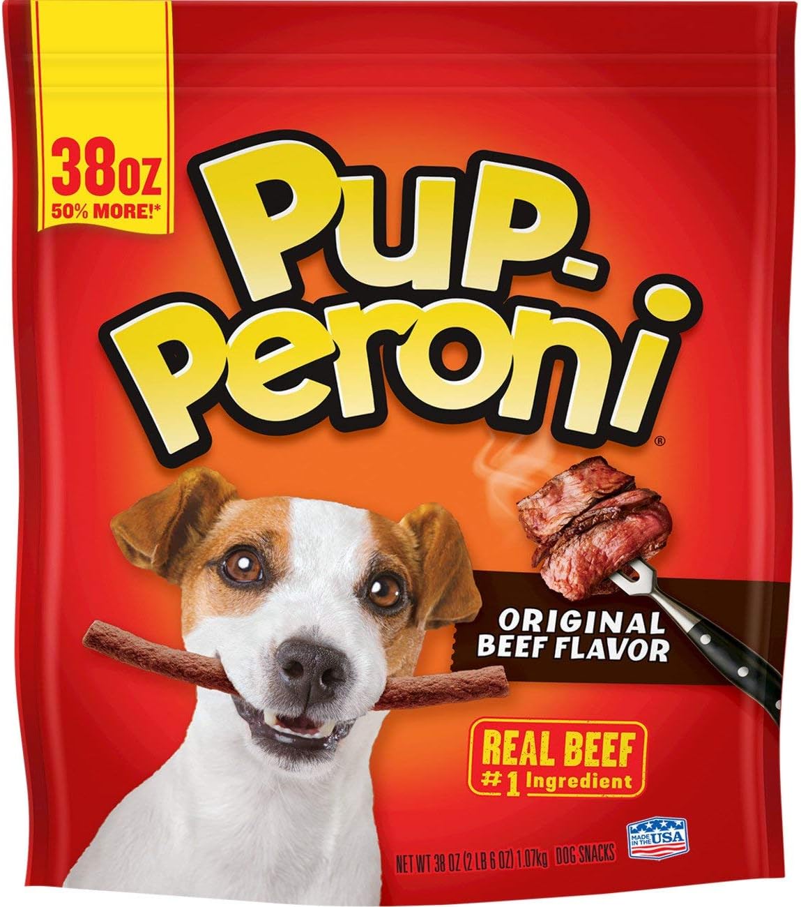 Pup-Peroni Original Beef Recipe Dog Treats, 38 Oz. Bag