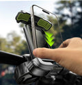 LISEN Bike Phone Holder, [Super Easy Install] Motorcycle Phone Mount Ebike Accessories Bicycle Handlebar Holder Mount Gift for Adults Kids Mountain Mini Bike Scooter Gear Accessories for iPhone Pixel