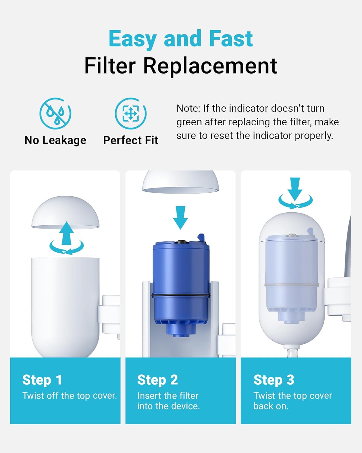 AQUA CREST CF08A Faucet Filter, Compatible with All PUR® Plus Water Filter, Replacement for PUR® Plus RF9999® Faucet Water Filter, NSF 42 Certified, 6-Month, 600-Gallon, 2 Pack, Packaging May Vary