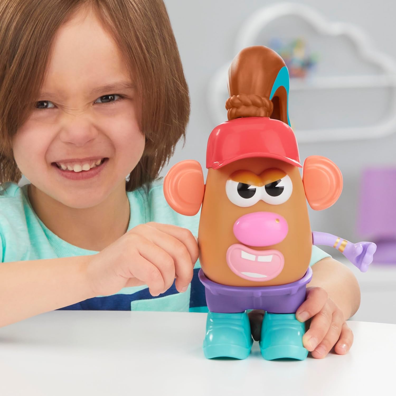 Potato Head Express Yourspud Playset with 1 Potato Body and 32 Accessories, Creative Toddler and Preschool Toys for Boys and Girls 2 Years and Up (Amazon Exclusive)
