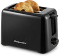Elite Gourmet 2-Slice Cool Touch Toaster – 6 Browning Levels, Extra Wide 1.25” Slots for Bagels & Thick Bread, Cancel Function, Compact, ETL Certified, Black