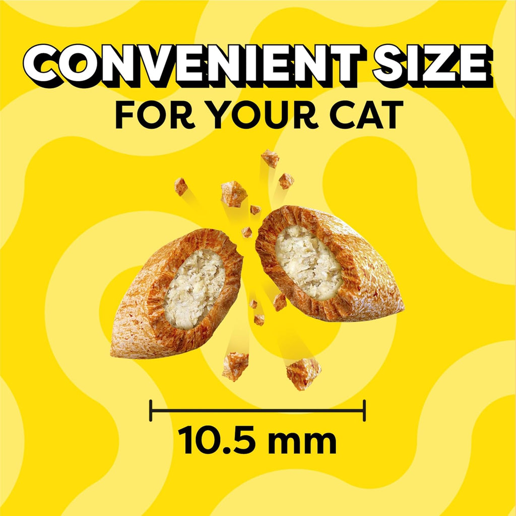 Temptations Cat Treats, Classic Crunchy and Soft Cat Treats, Catnip Fever Flavor, Catnip Treats, 16 oz. Tub