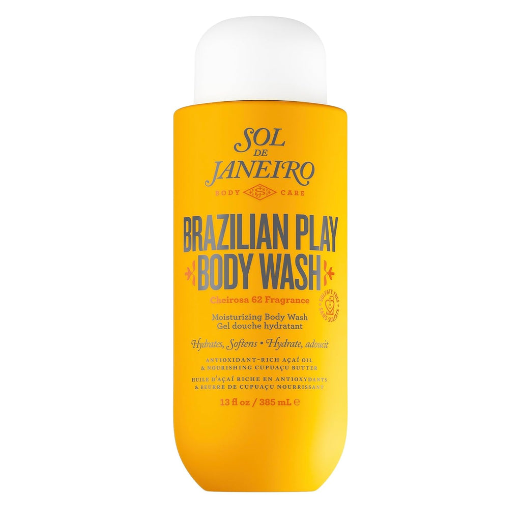Sol de Janeiro Brazilian Play Body Wash | Moisturizing Shower Gel in Cheirosa 62 Scent