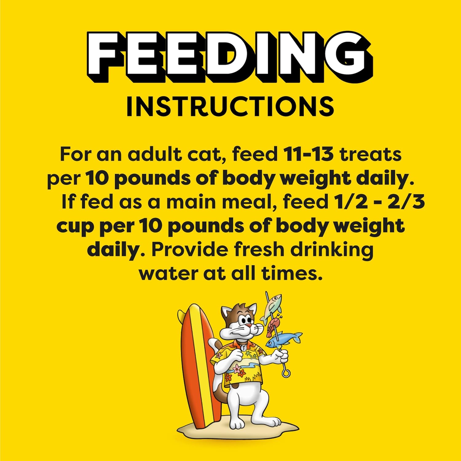 Temptations Cat Treats MixUps Surfer's Delight, Tuna, Shrimp, Salmon Flavor, Crunchy and Soft Cat Treats, 16 oz. Tub