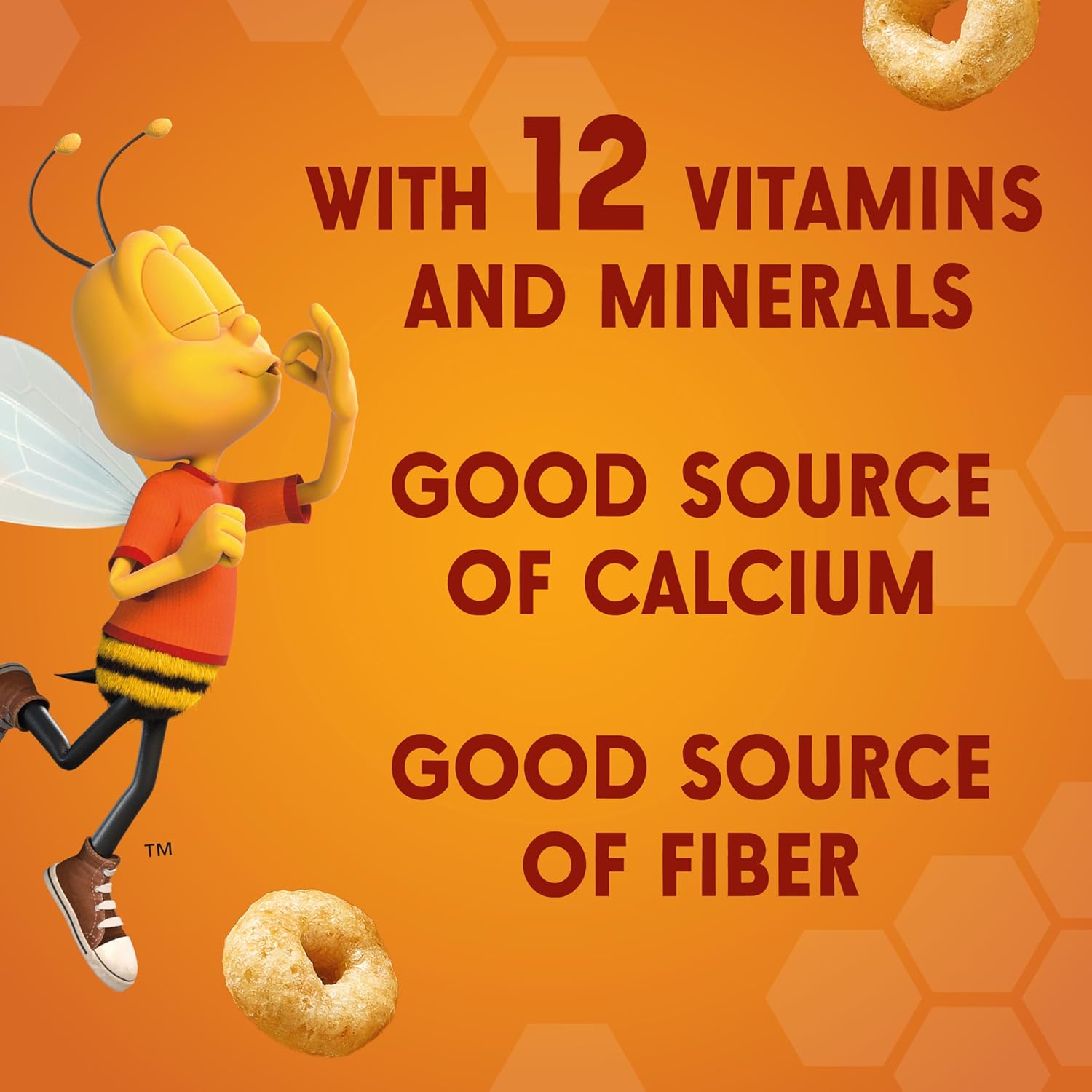 Honey Nut Cheerios, Heart Healthy Gluten Free Breakfast Cereal with Whole Grain Oats, Giant Size, 27.2 oz