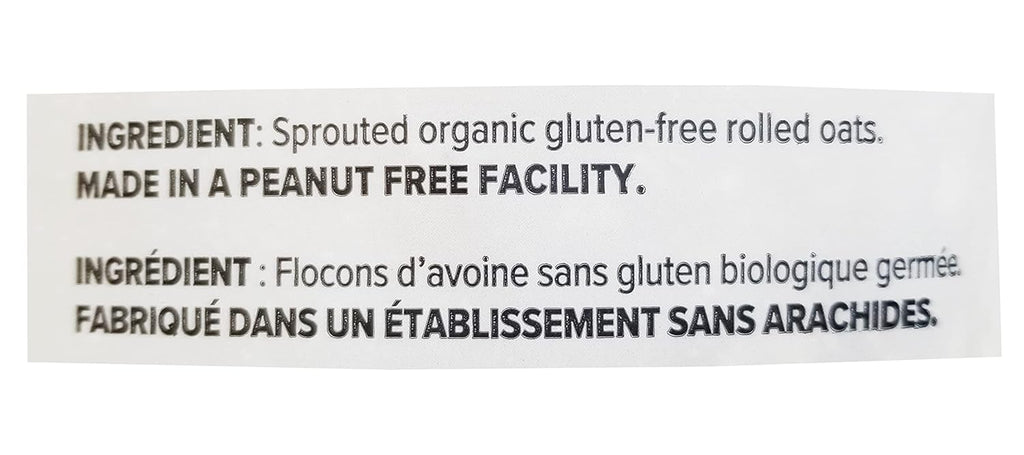 One Degree Organic Foods, Gluten Free Sprouted Rolled Oats, 2.27kg/5 lbs. {Imported from Canada}, 80 Ounces