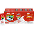 Horizon Organic Shelf Stable Whole Milk Boxes, Pack of 18 - 8g Protein per Serving