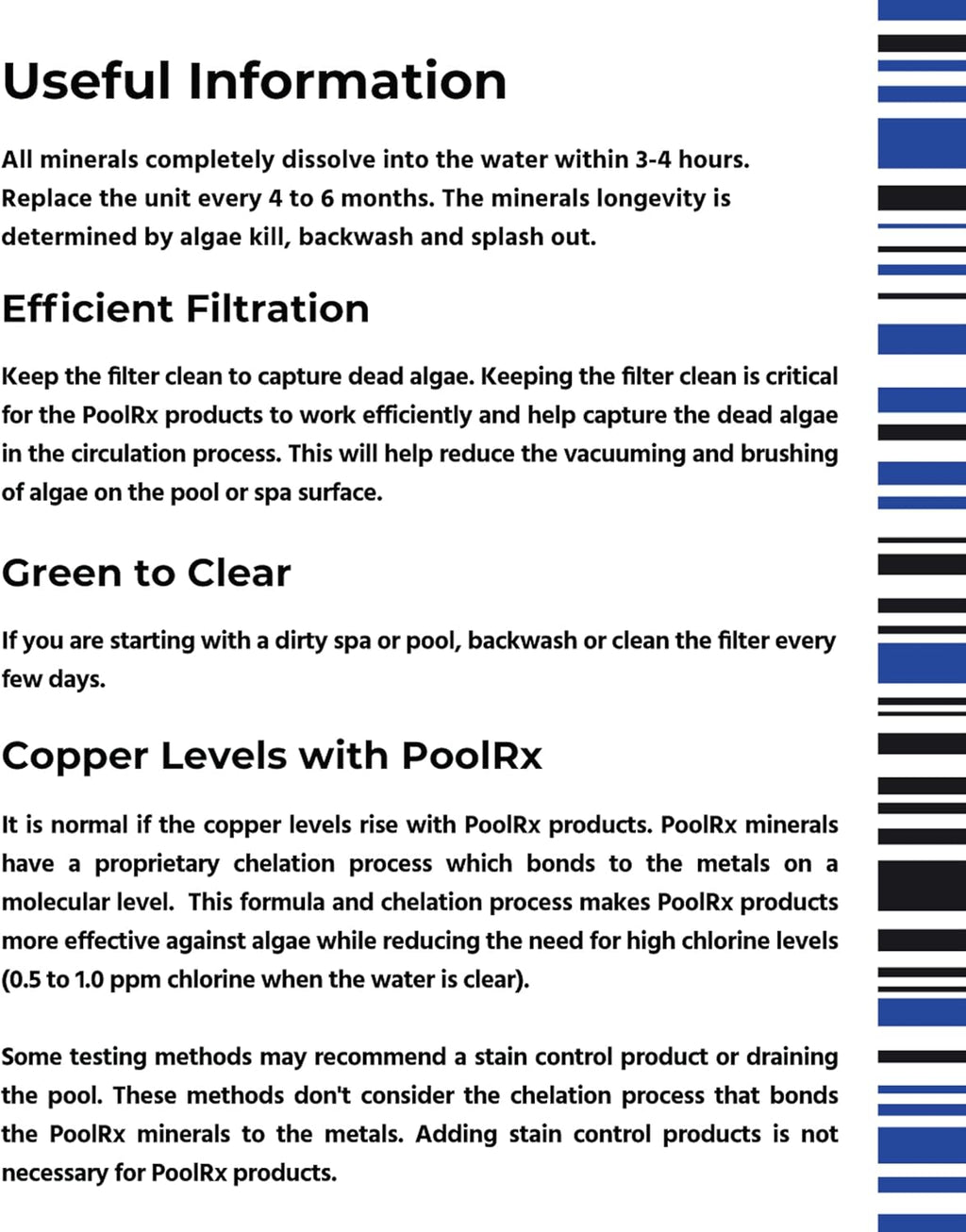 PoolRX+ pool unit 7.5k-20k gallons