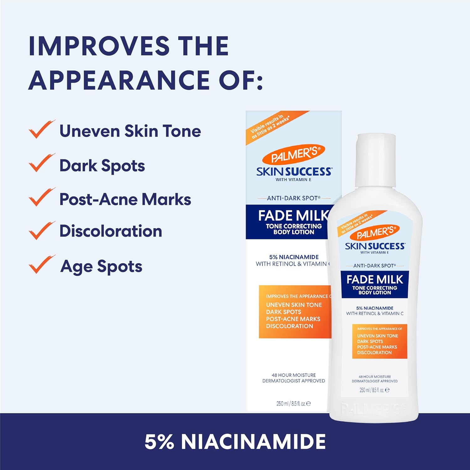 Palmer's Skin Success Anti-Dark Spot Fade Milk Body Lotion, 8.5 Ounce