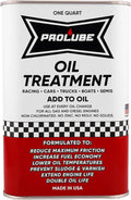 Prolube Oil Treatment - Engine Oil Additive for Gas & Diesel Engines - Reduces Wear, Noise, Vibration - Boosts Fuel Economy & Horsepower - Works on Transmissions & Differentials (1QT)