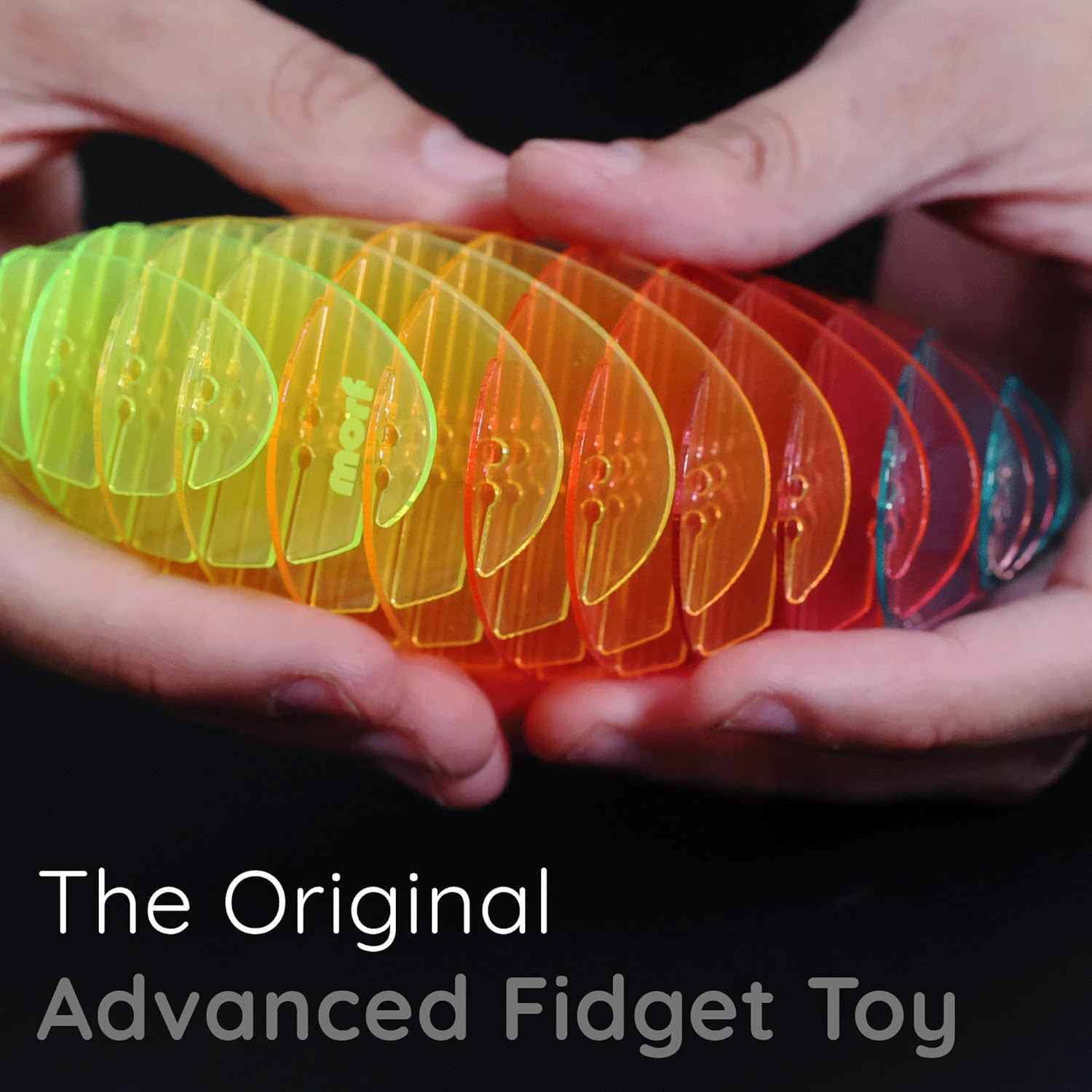 Morf Fidget Worm Toy - Flexible 3D Sensory Slug Figgy Toy for Kids, Teens, and Adults – Stretchy, Quiet, Stress and Anxiety Relief, Focus - For Play, School, Work Gifts, Great For Classroom and Office