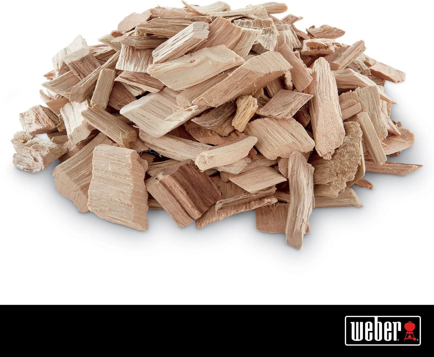 Weber Apple Wood Chips, 2 lb – Premium BBQ Smoking & Grilling Chips for Subtle, Sweet Apple Flavor – Ideal for Beef, Lamb, Poultry, Pork & Fish