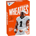 Wheaties Cereal, Breakfast of Champions, Jalen Hurts Cereal Box, 100% Whole Wheat Flakes, 15.6 oz