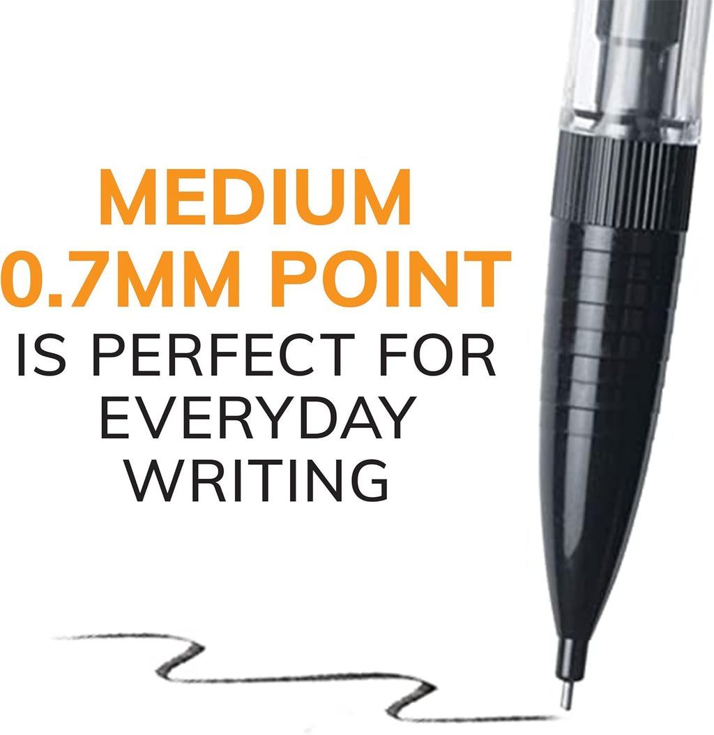 BIC Xtra-Smooth Mechanical Pencils with Erasers, Medium Point (0.7mm), 10-Count Pack, Bulk Mechanical Pencils for School or Office Supplies