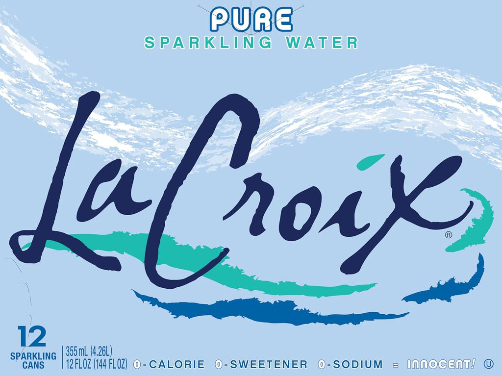 La Croix Sparkling Water, Pure, 12 Fl Oz (pack of 12)