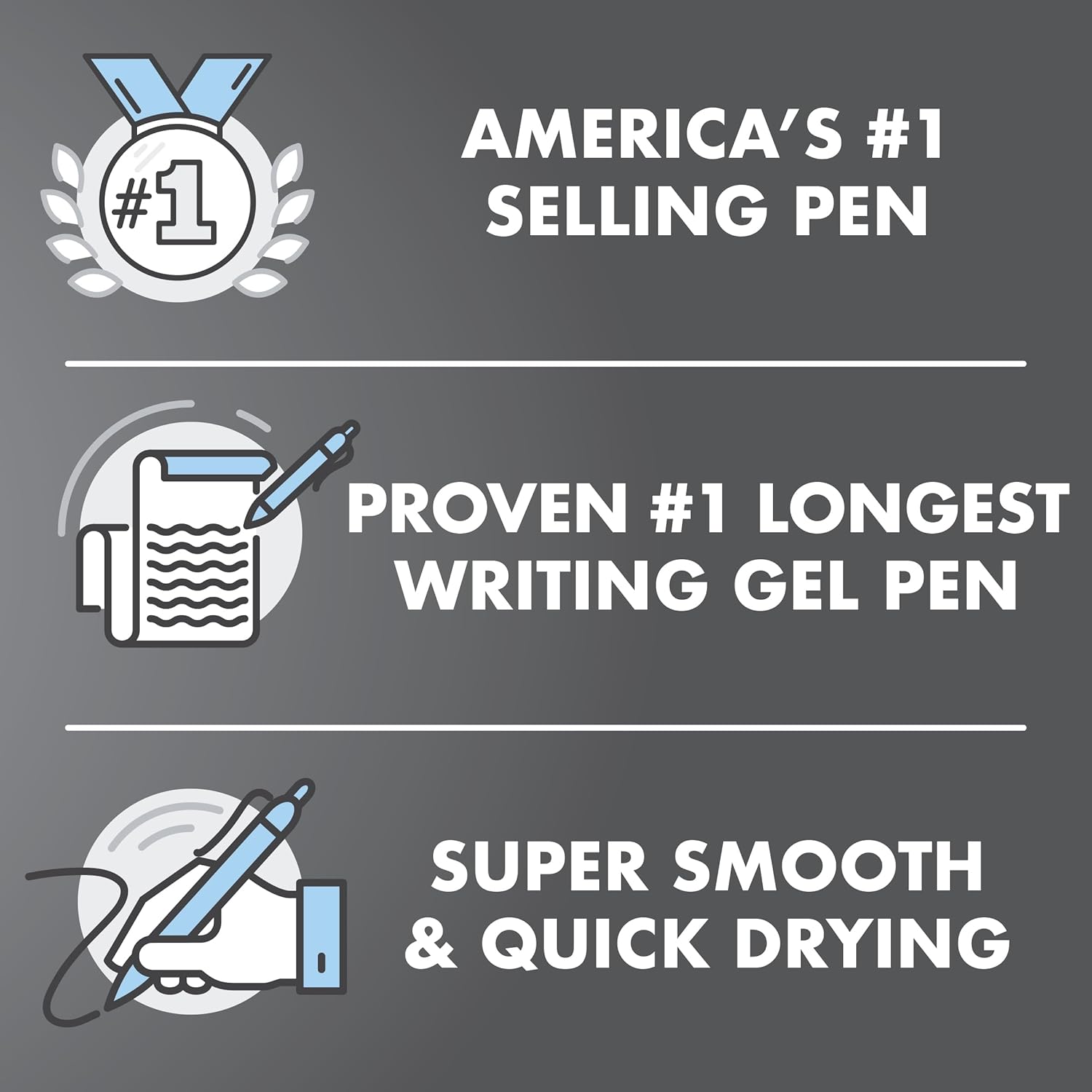PILOT G2 Premium Refillable & Retractable Rolling Ball Gel Pens, Fine Point, Black Ink, 12 Count (Pack of 1) (31020)