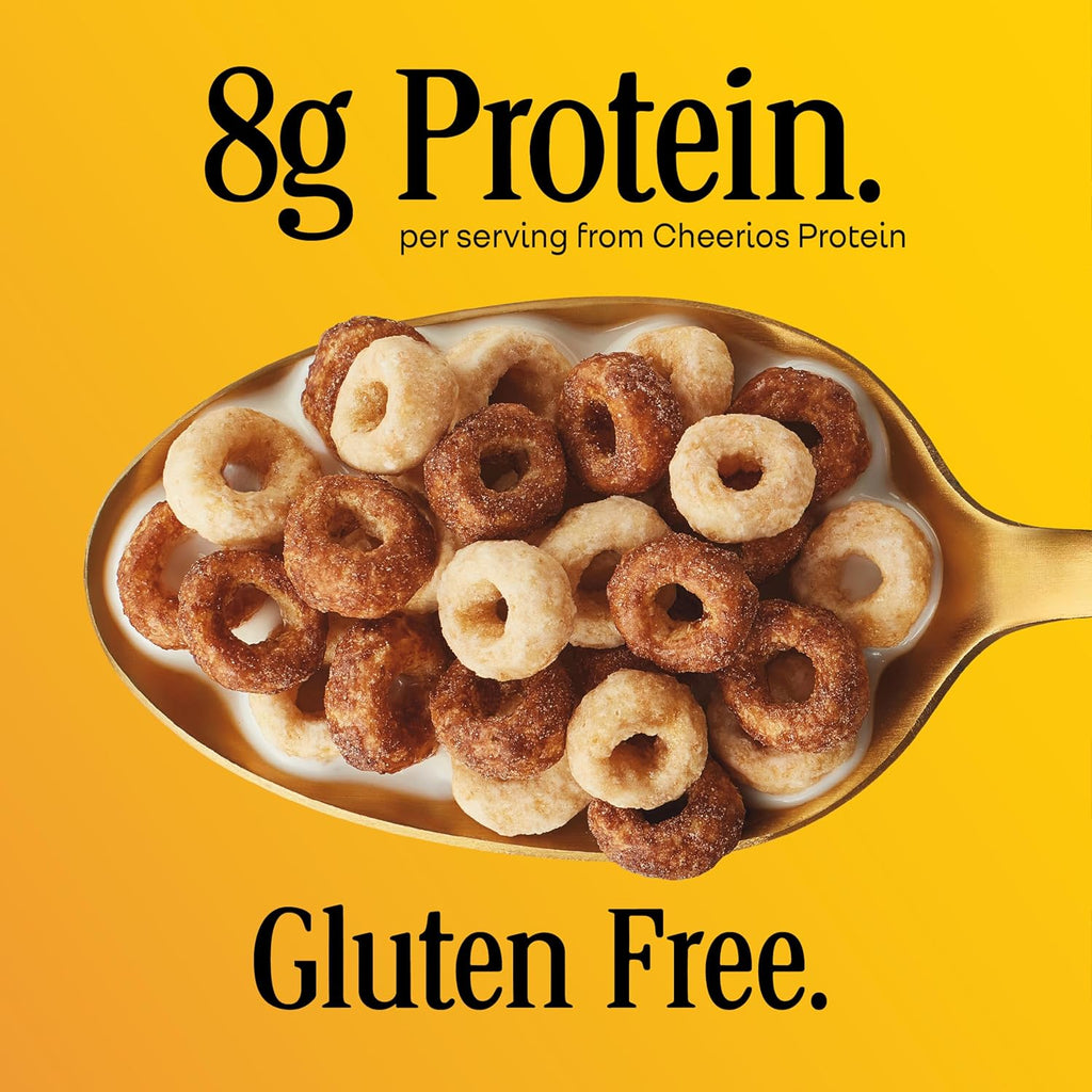Cheerios Protein Cereal, Cookies and Crème, 8g Protein, Family Size, 15 oz
